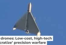 Iran’s Shahed drone is essentially a poor man’s cruise missile. AP Photo/Efrem Lukatsky